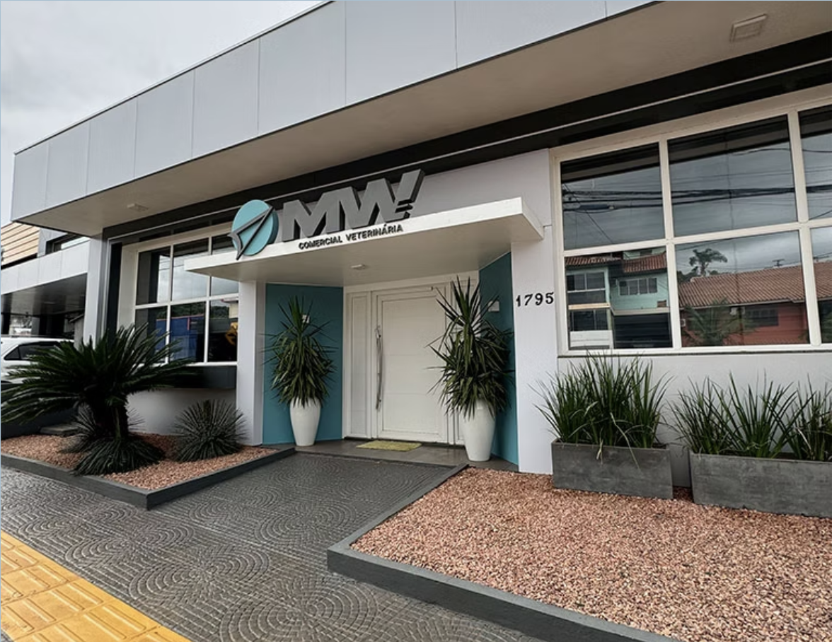 Sede MW Comercial Veterinária — Santa Rosa, RS